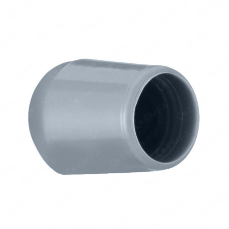 Endkappen für Rohre 27 mm Grau Graue Fußkappen für Außendurchmesse 27 mm Endkappen für Rundrohre Stuhlbeinkappen für die Rohrdurchmesser 27 mm