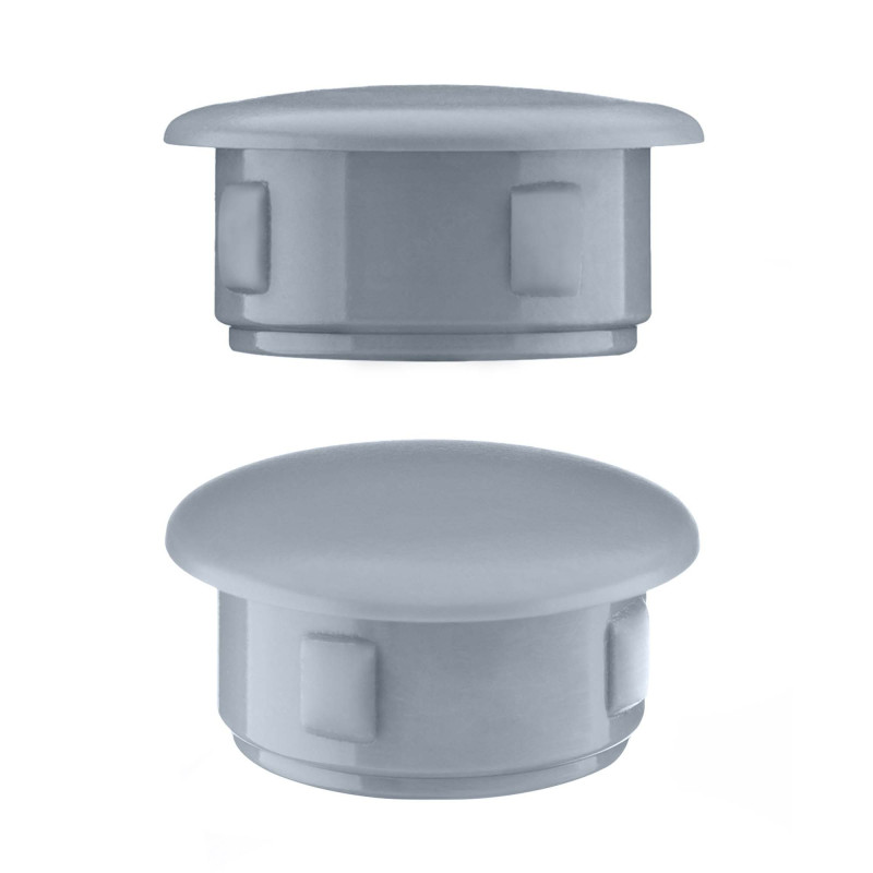 Abdeckkappen für Bohrlöcher 12x3 mm Grau Abdeckkappen für Bohrlöcher 12x3 mm Grau