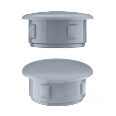 Abdeckkappen für Bohrlöcher 12x3 mm Grau Abdeckstopfen für bohrungen 3 mm Grau