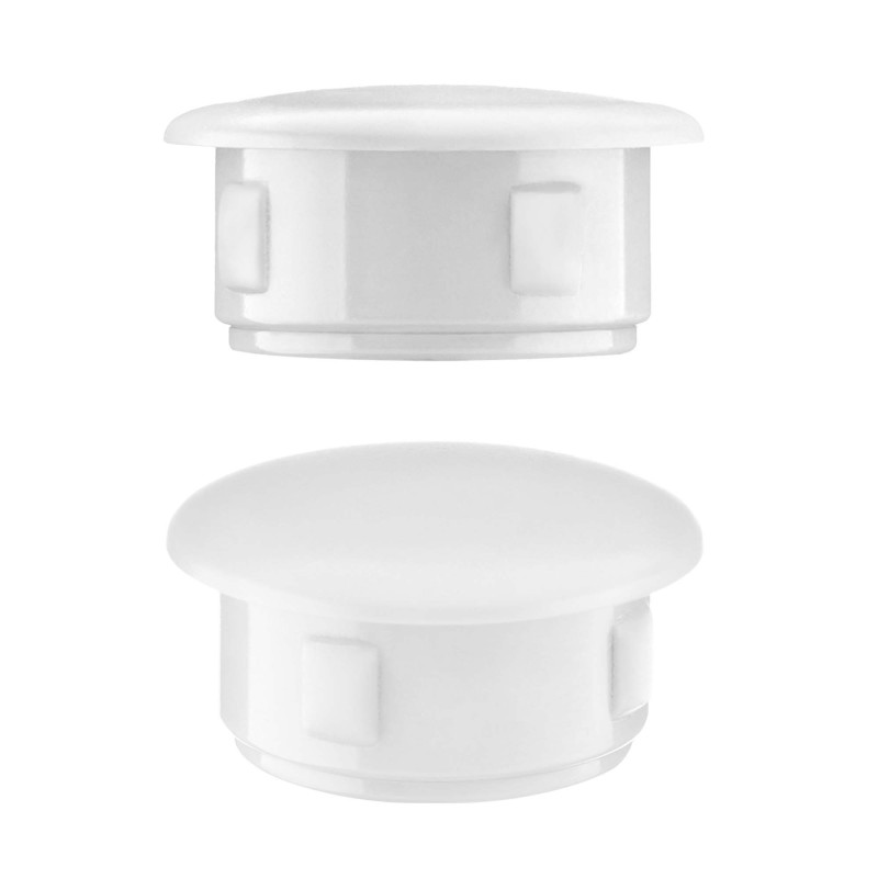 Abdeckkappen für Bohrlöcher 8x4 mm Weiß