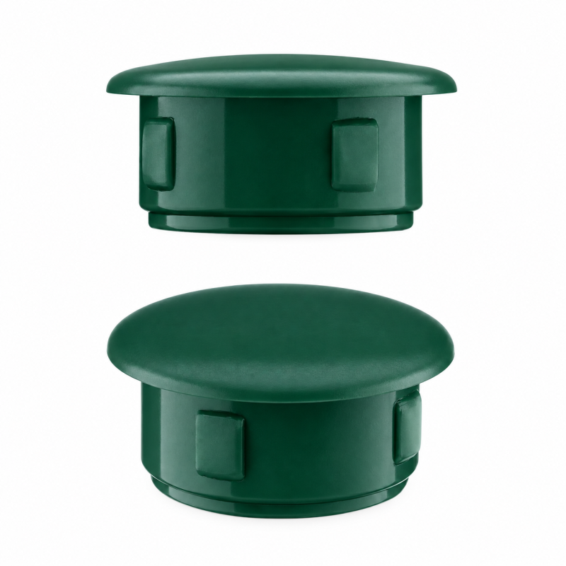 Abdeckkappen für Bohrlöcher 13x10 mm Grün Abdeckkappen für Bohrlöcher 13x10 mm Grün