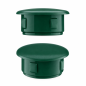 Abdeckkappen für Bohrlöcher 13x10 mm Grün Abdeckkappen für Bohrlöcher 10 mm Grün – Blindstopfen EMFA