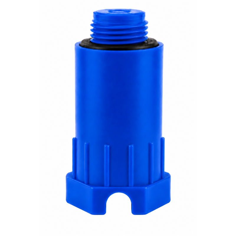 Dichtheitsprüfstopfen für Installationen 1/2" Blau