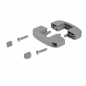 Kunststoff-Mittelklemme für Doppelstabmatten 40x60 mm Grau Kunststoff-Mittelklemme für Doppelstabmatten 40x60 mm Schelle EMFA GmbH