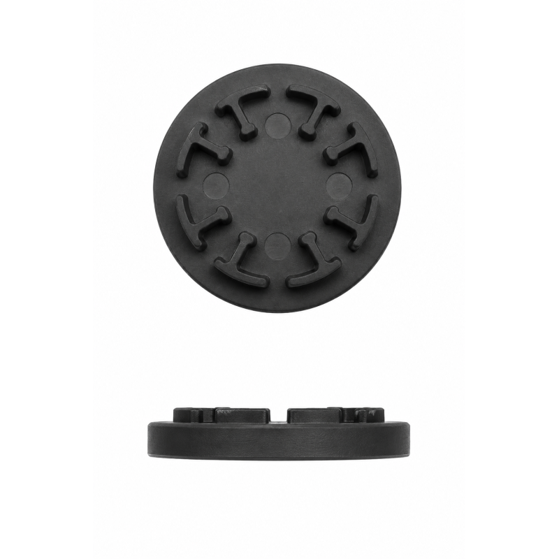 Gummiunterlage für Stellfuß 50 mm Schwarz