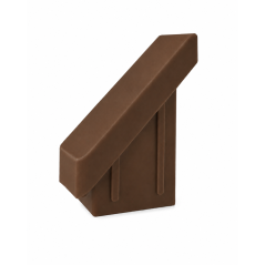 Schräger Kunststoff-Innenstopfen 45° für Zaunpfosten 80x80 mm Endkappe EMFA GmbH