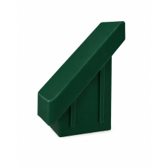 Schräger Kunststoff-Innenstopfen 45° für Zaunpfosten 80x80 mm Endkappe EMFA GmbH