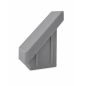 Schräger Kunststoff-Innenstopfen 45° für Zaunpfosten 80x80 mm Endkappe EMFA GmbH