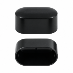 Ovalrohrkappe 20x38 mm Außenkappe für ovale Rohre EMFA GmbH